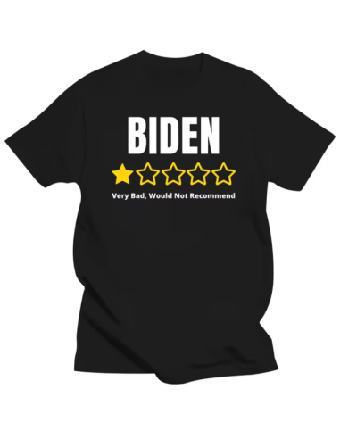 One Star Very Bad Would Not Recommend Biden